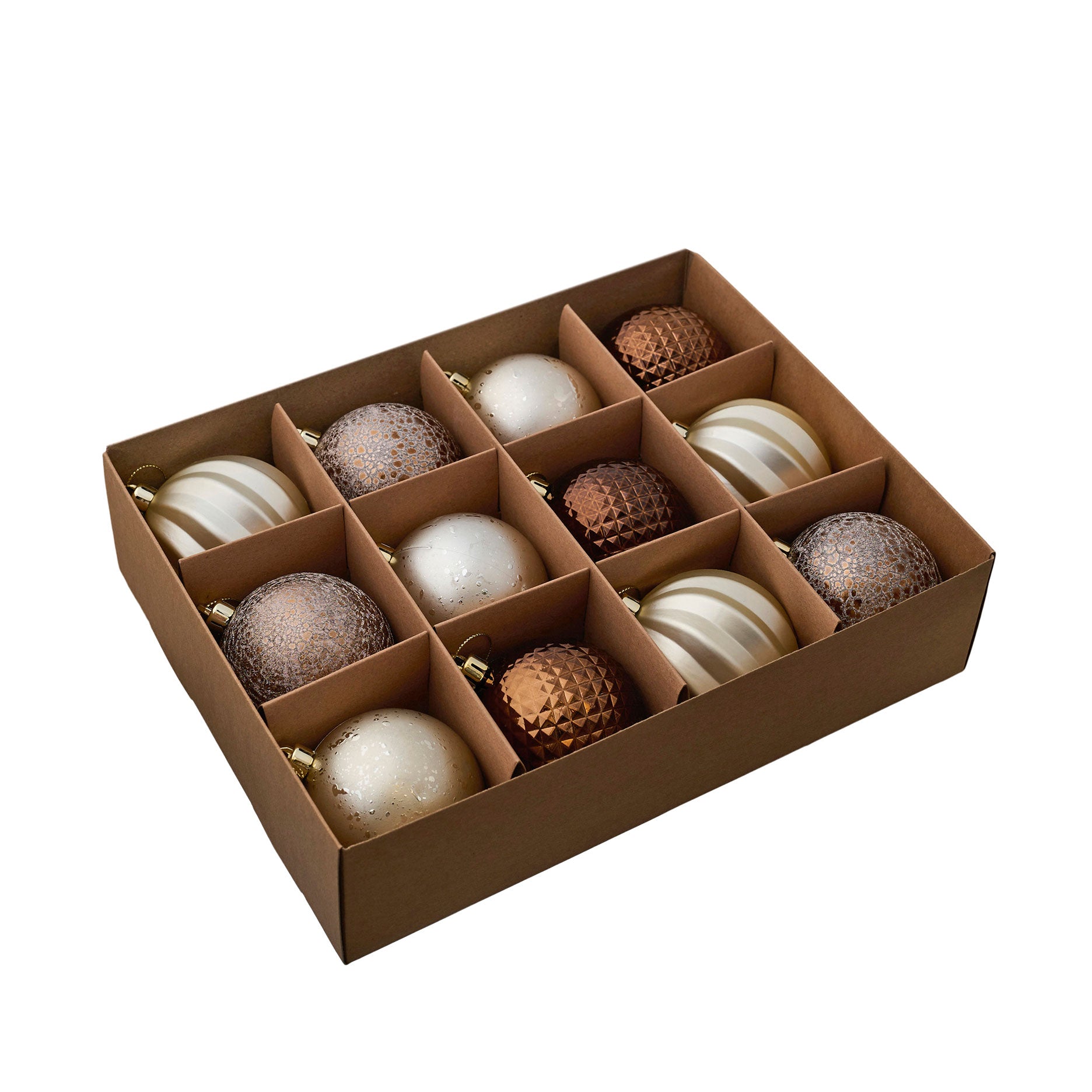 Julekugler Ø7 cm 12 stk.